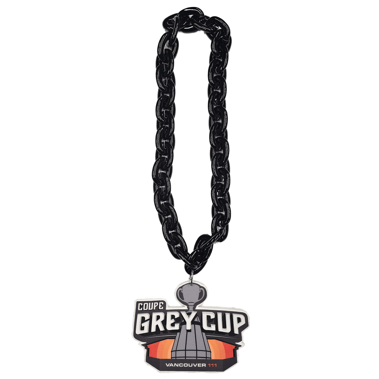 Grey Cup 111th Chain- Blk - FINAL SALE