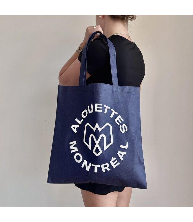 REUSABLE NAVY BLUE TOTE BAG