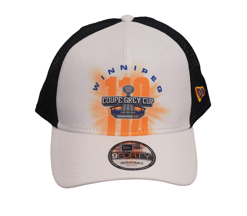 2025GC112 White Splash Trucker Cap